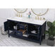 Aubrey 60 X 22 X 34 inch Blue Vanity Sink Set