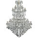 Maria Theresa 85 Light 72 inch Chrome Foyer Ceiling Light in Clear
