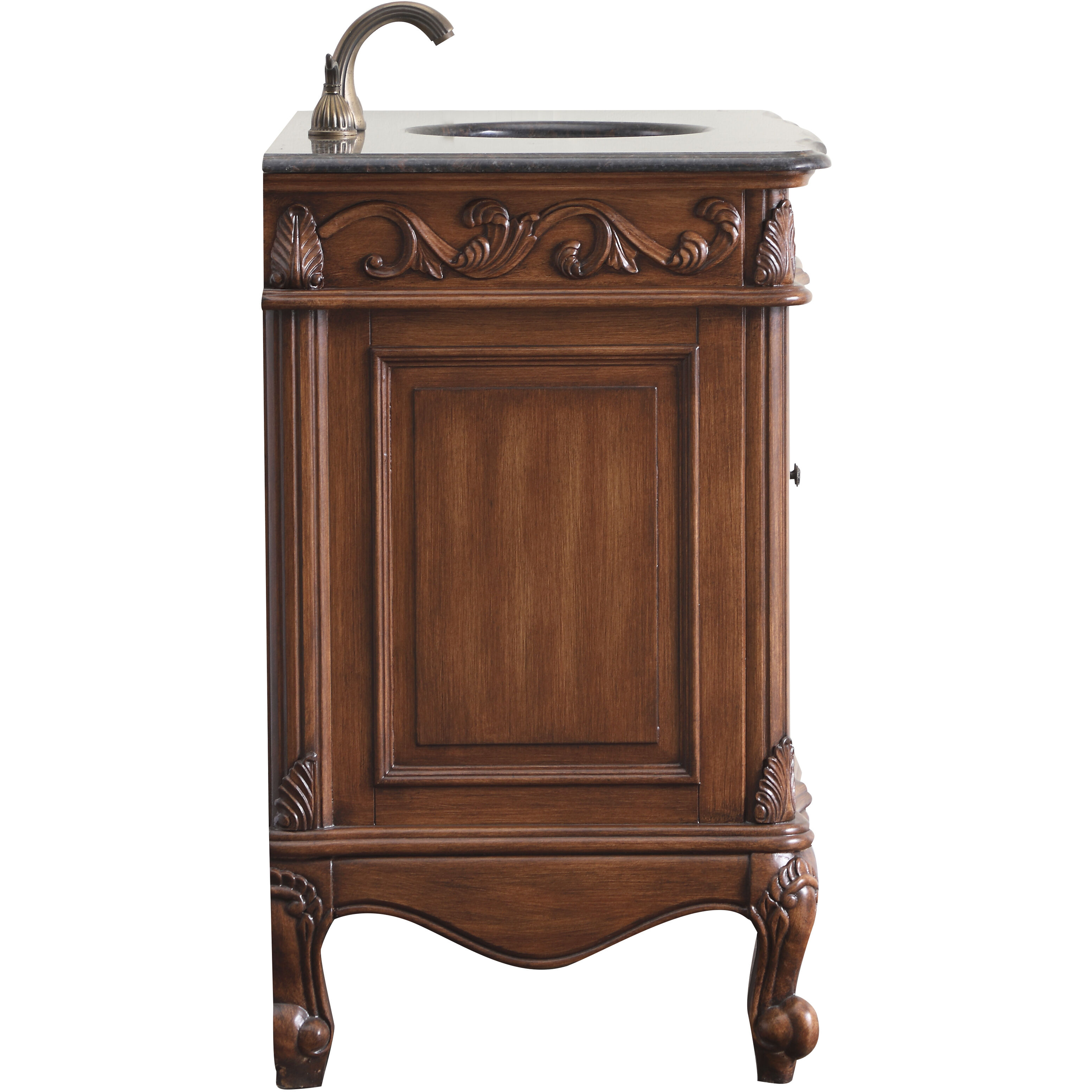 Oakland 84 X 22 X 72 inch Teak Vanity Sink Set