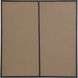 Monet 36 X 36 inch Black Wall Mirror