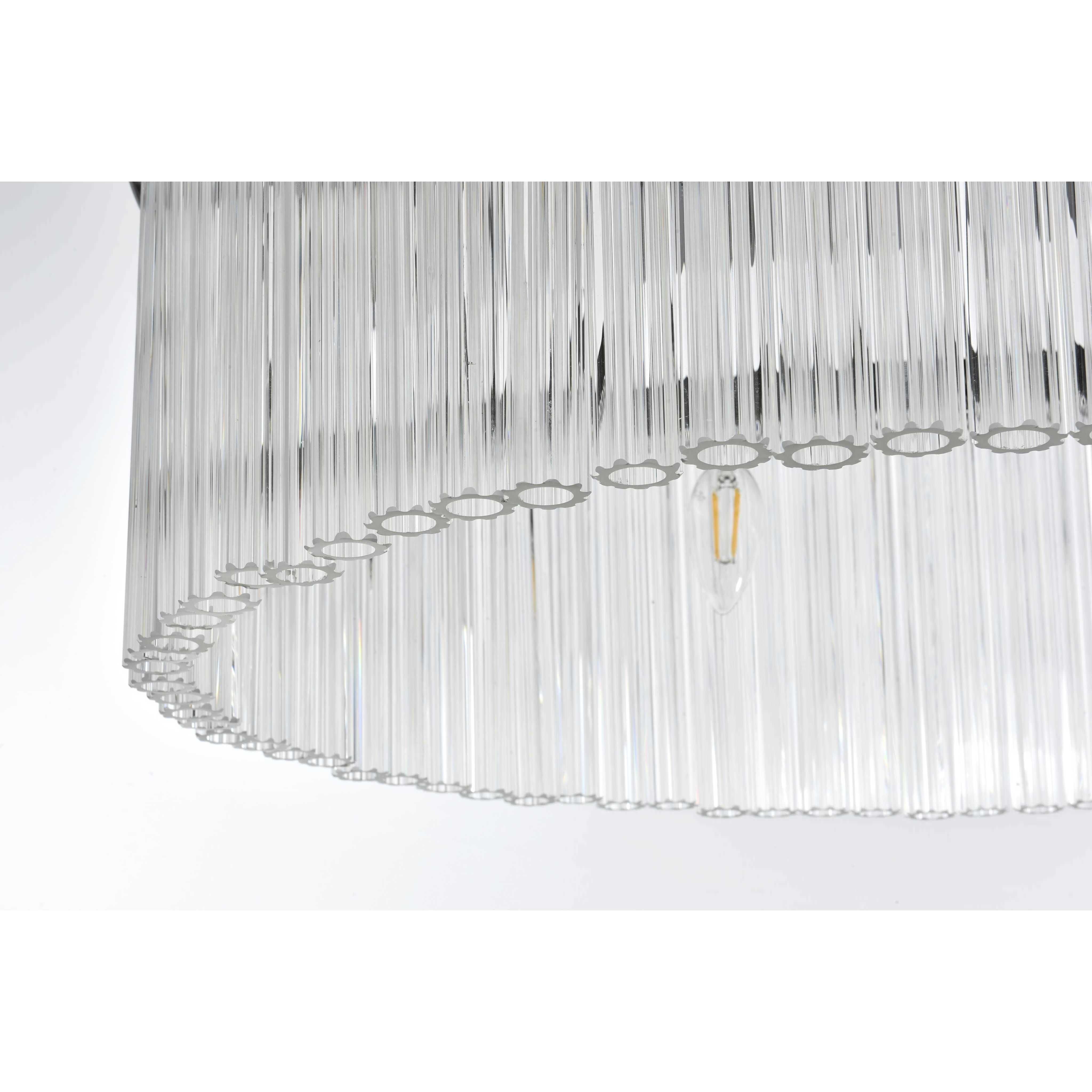 Harlow 6 Light 24 inch Black Chandelier Ceiling Light