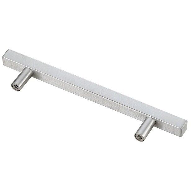 Dior Brushed Nickel Hardware Drawer Pull, Set of 10