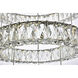 Monroe LED 26 inch Chrome Chandelier Ceiling Light