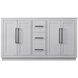 Chase 60 X 34 inch Grey Bathroom Vanity Cabinet