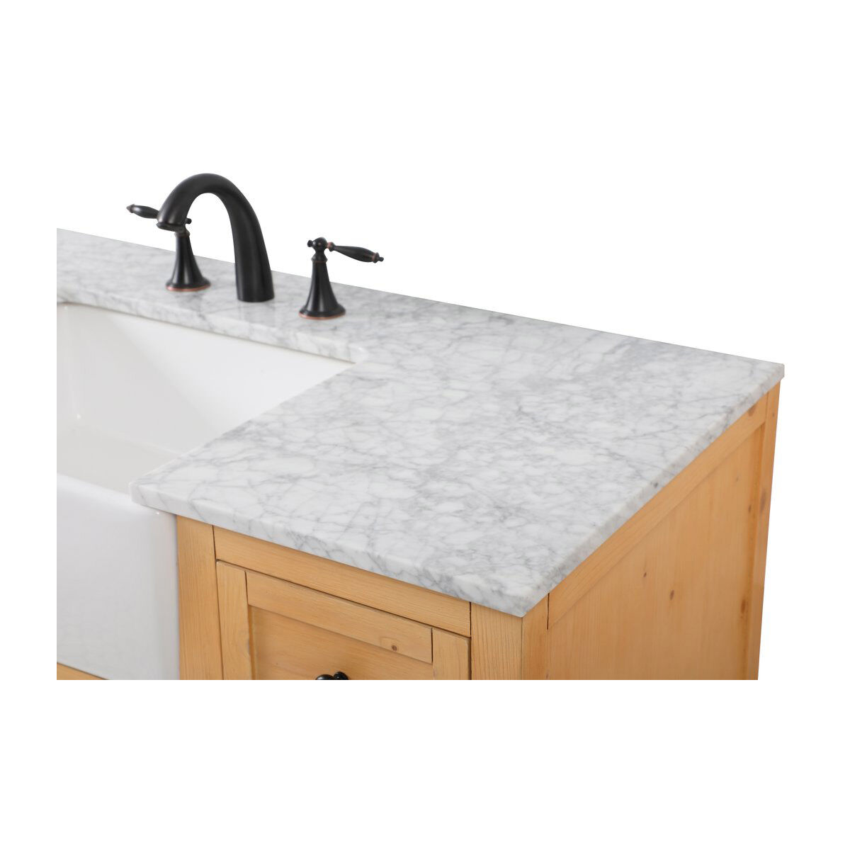 Franklin 48 X 22 X 35 inch Natural Wood Bathroom Vanity Cabinet