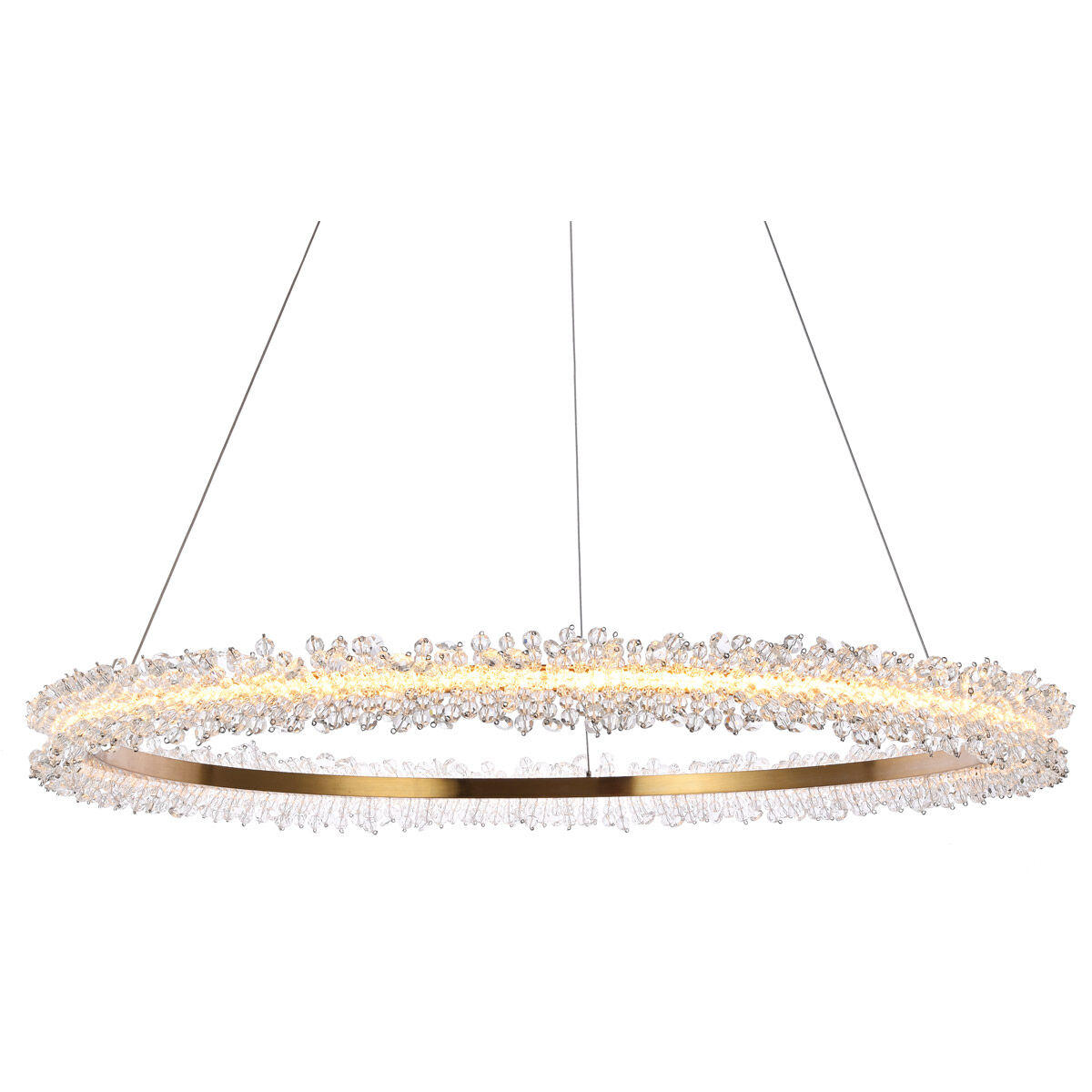 Laurel 34 inch Gold Pendant Ceiling Light