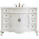 Danville 48 X 21 X 36 inch Antique White Vanity Sink Set