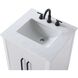 Blakely 24 X 35 inch White Bathroom Vanity Cabinet