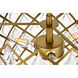 Lyla 3 Light 13 inch Brass Pendant Ceiling Light