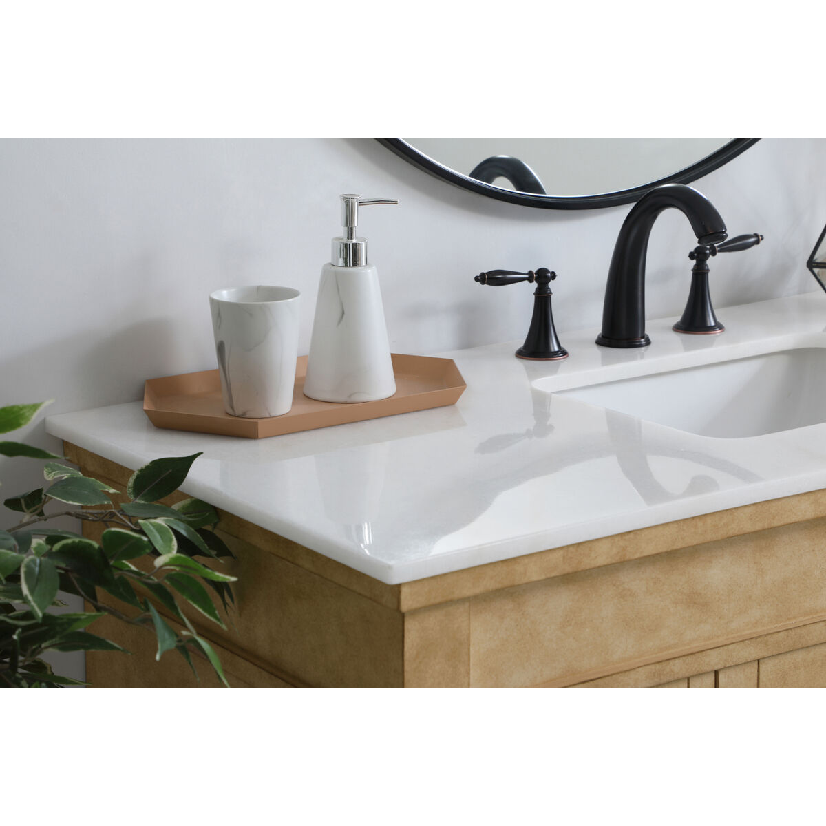 Lexington 48 X 21.5 X 35 inch Antique Beige Vanity Sink Set