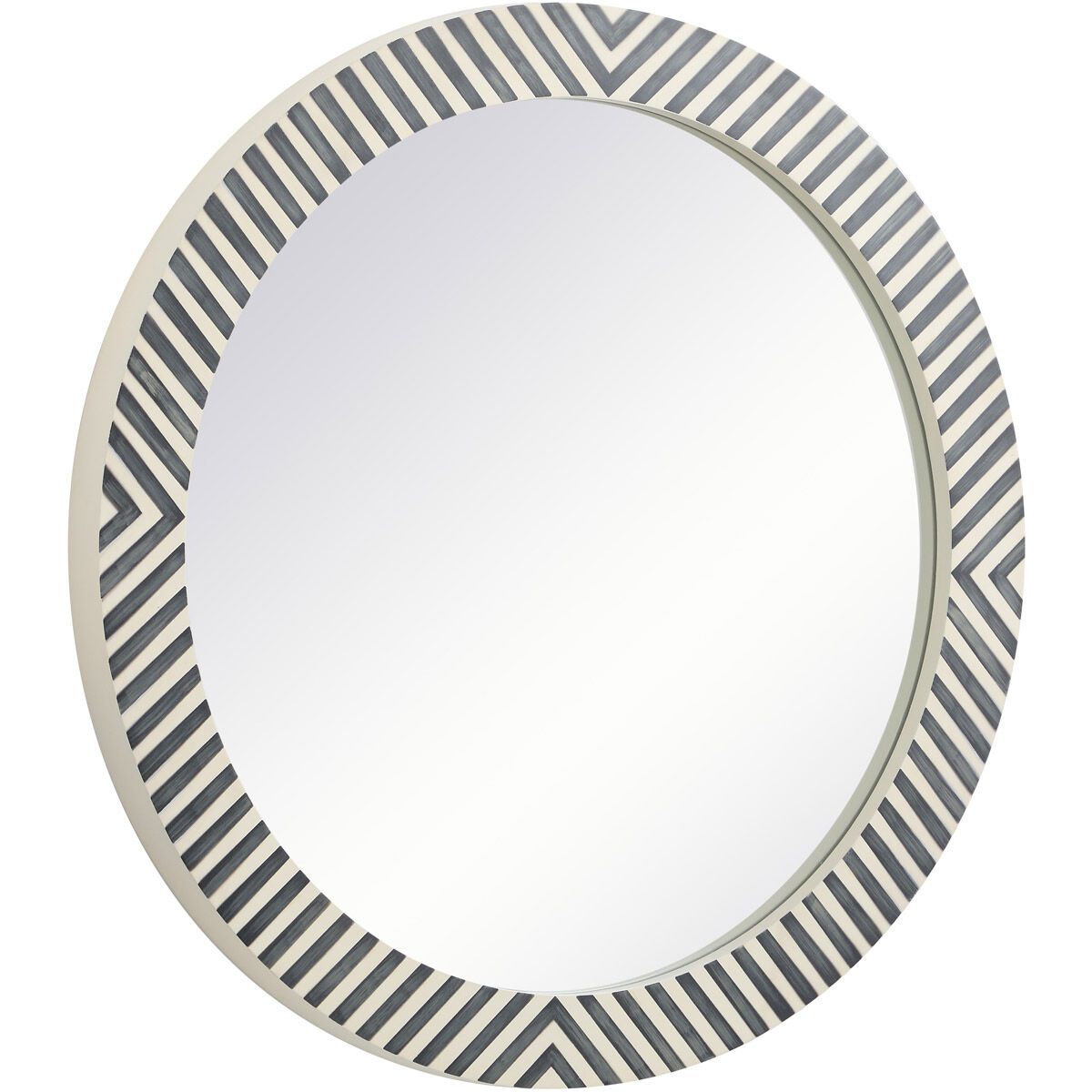 Colette 32 X 32 inch Chevron Wall Mirror