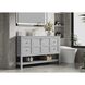 Theo 54 X 34 inch Grey Bathroom Vanity Cabinet