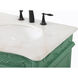 Windsor 60 X 22 X 36 inch Vintage Mint Vanity Sink Set