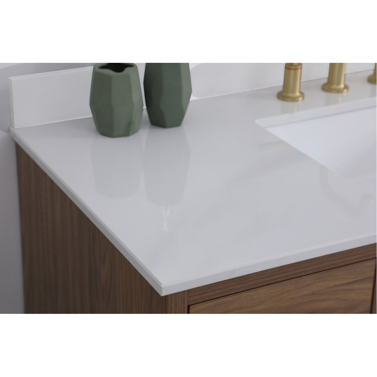 Boise 42 X 22 X 34 inch Walnut Brown Vanity Sink Set