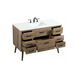 Boise 48 X 22 X 33.5 inch Natural Oak Vanity Sink Set in Not Included