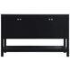 Theo 54 X 34 inch Black Bathroom Vanity Cabinet