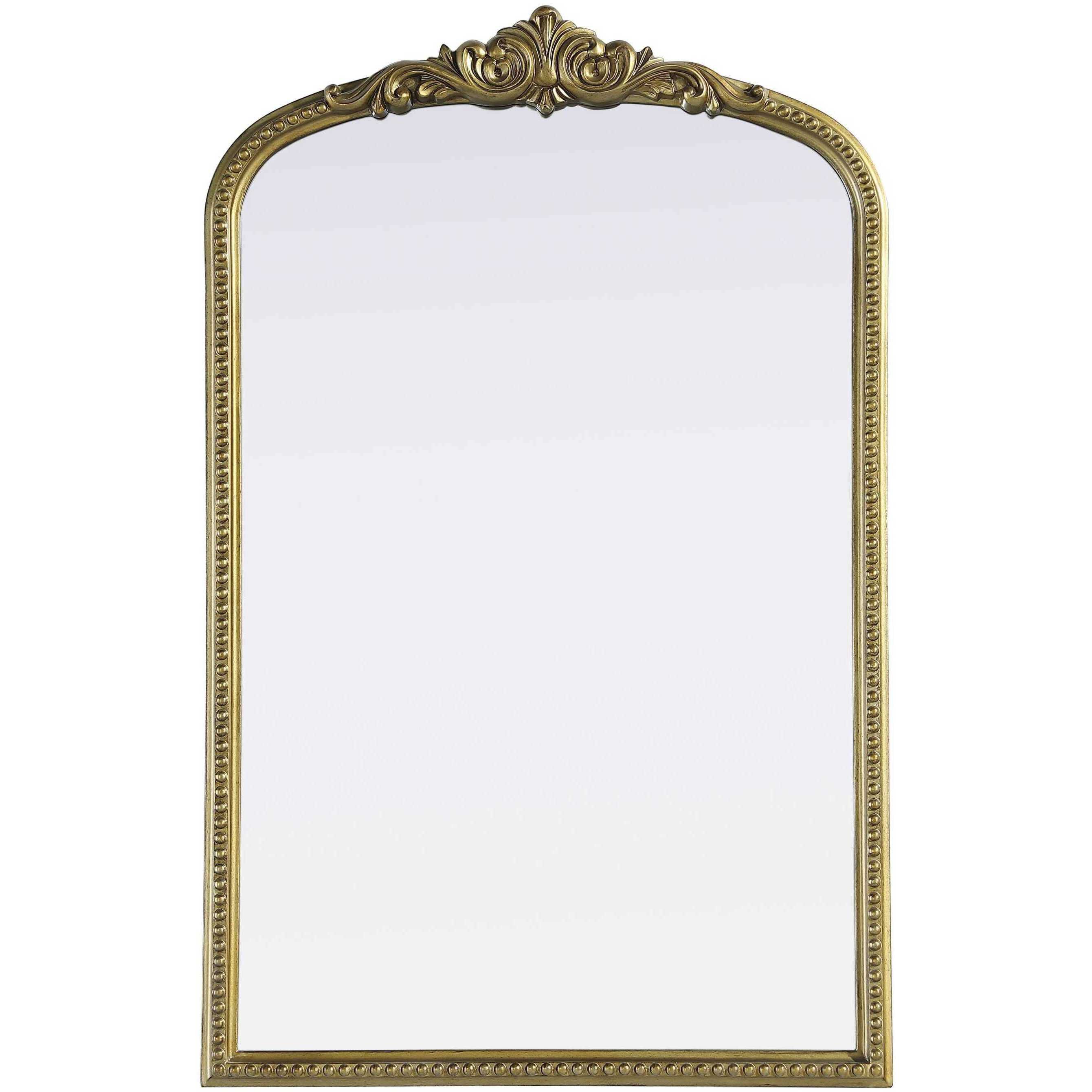 Naomi 42 X 27 inch Antique Brass Mirror