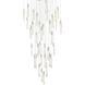 Aurora 36 Light 42 inch Chrome Chandelier Ceiling Light