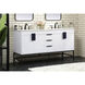Eugene 60 X 22 X 33.5 inch White Vanity Sink Set
