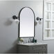 Ayra 40 X 27 inch Black Mirror in 27 x 40