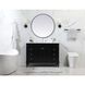 Bennett 48 X 21 X 35 inch Black Vanity Sink Set