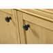 Americana 60 X 22 X 35 inch Natural Wood Vanity Sink Set