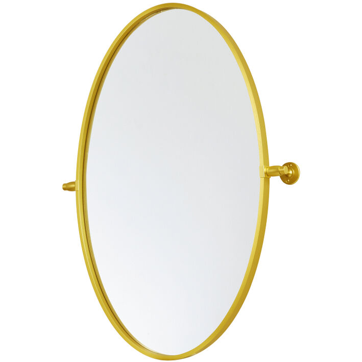 Everly 32 X 21 inch Gold Mirror