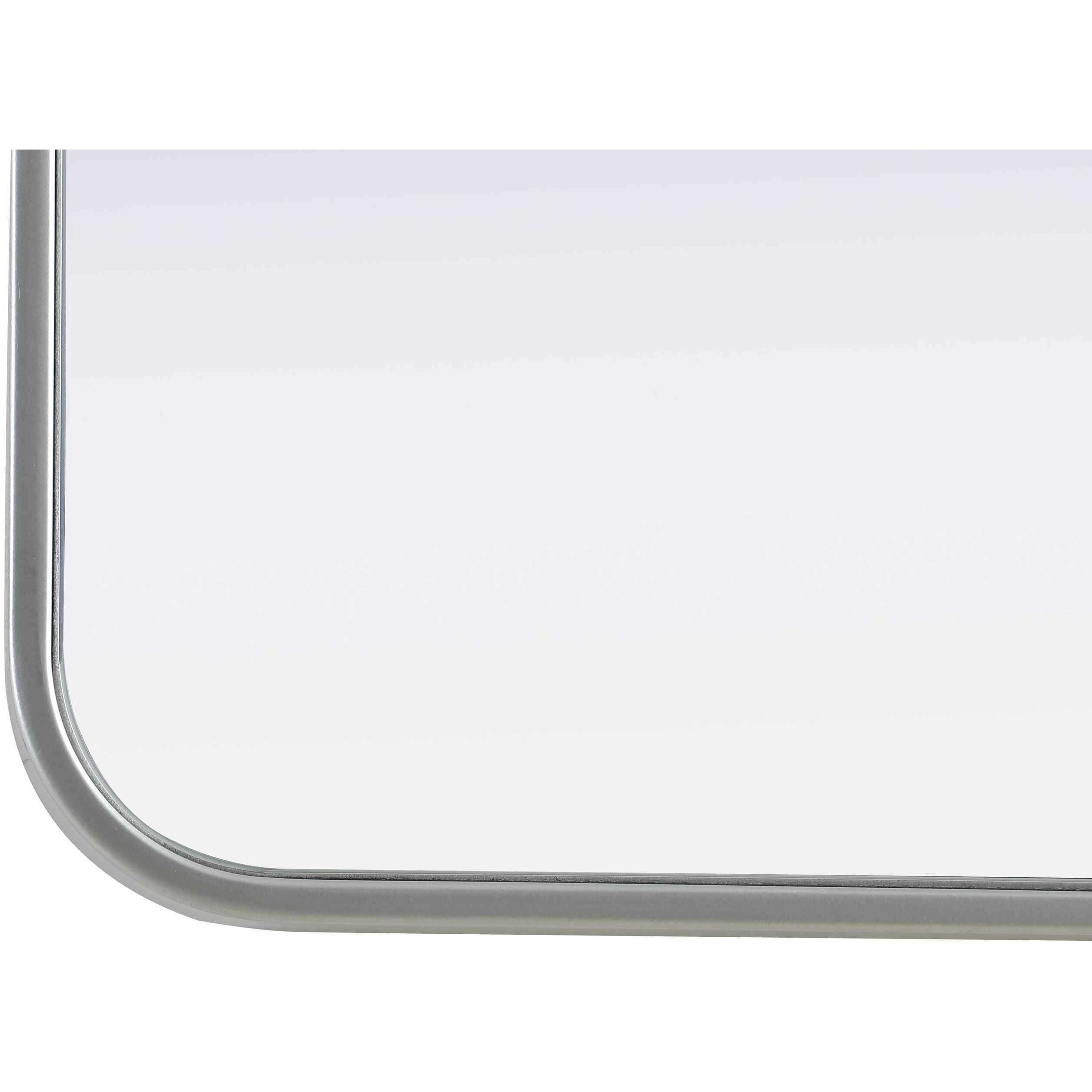 Remy 30 X 22 inch Silver Mirror