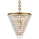 Nordic 7 Light 24 inch Brass Chandelier Ceiling Light