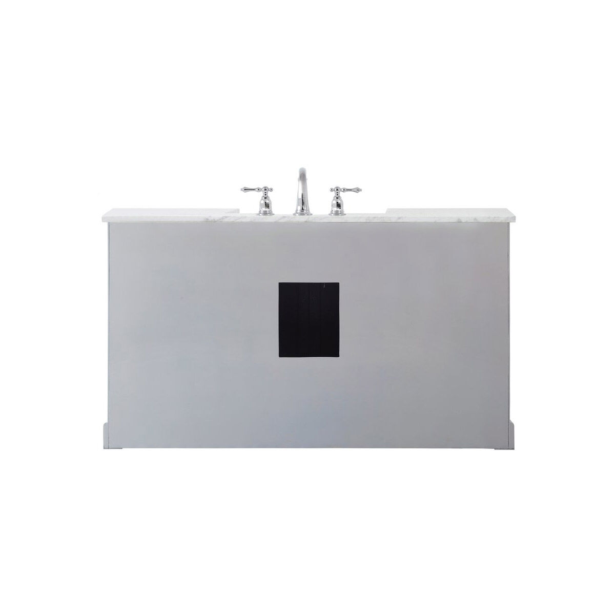 Franklin 60 X 22 X 34.75 inch Grey Bathroom Vanity Cabinet