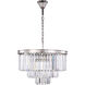 Sydney 9 Light 26 inch Polished Nickel Chandelier Ceiling Light, Urban Classic