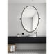 Everly 32 X 21 inch Black Mirror