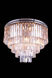 Sydney 17 Light 32 inch Polished Nickel Flush Mount Ceiling Light in Clear, Urban Classic