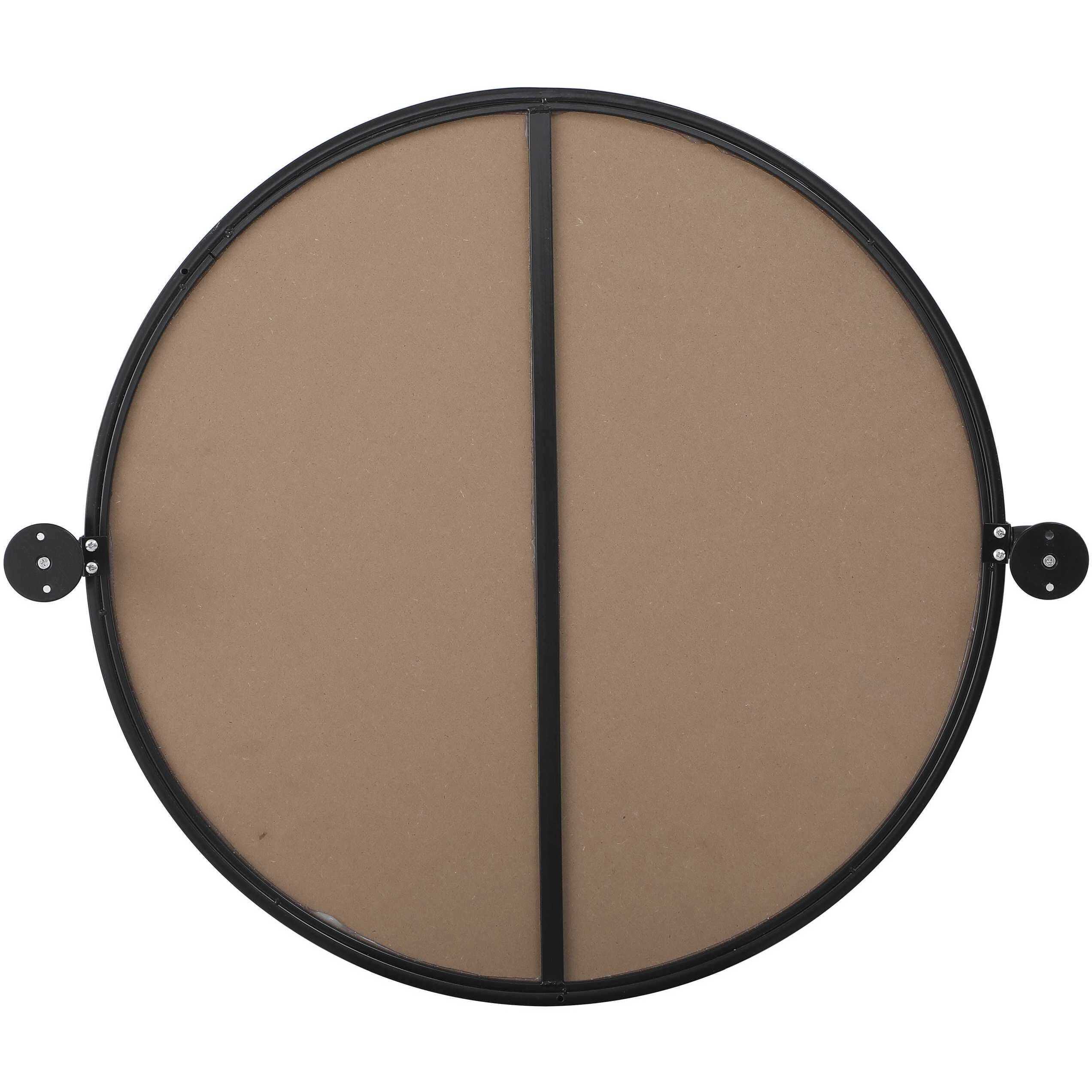 Amoura 24 X 24 inch Black Mirror