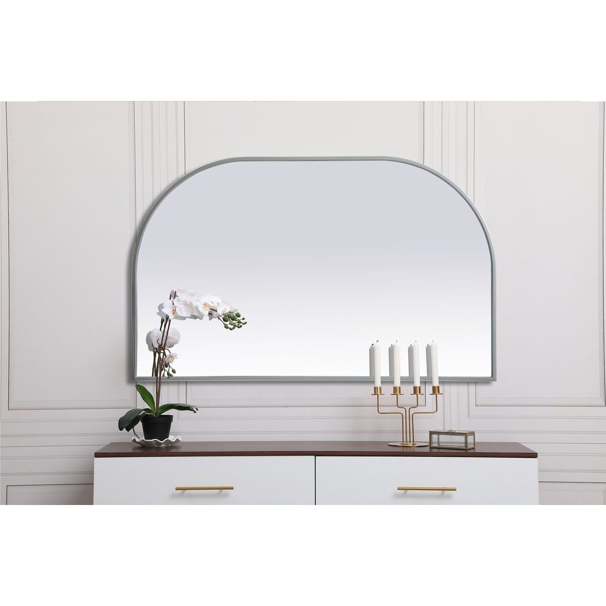 Blaire 39 X 24 inch Silver Mirror