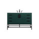 Eugene 48 X 22 X 34 inch Green Vanity Sink Set