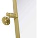 Amoura 30 X 24 inch Brass Mirror