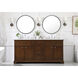 Americana 72 X 22 X 35 inch Teak Vanity Sink Set