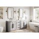 Chase 84 X 34 inch Grey Bathroom Vanity Cabinet