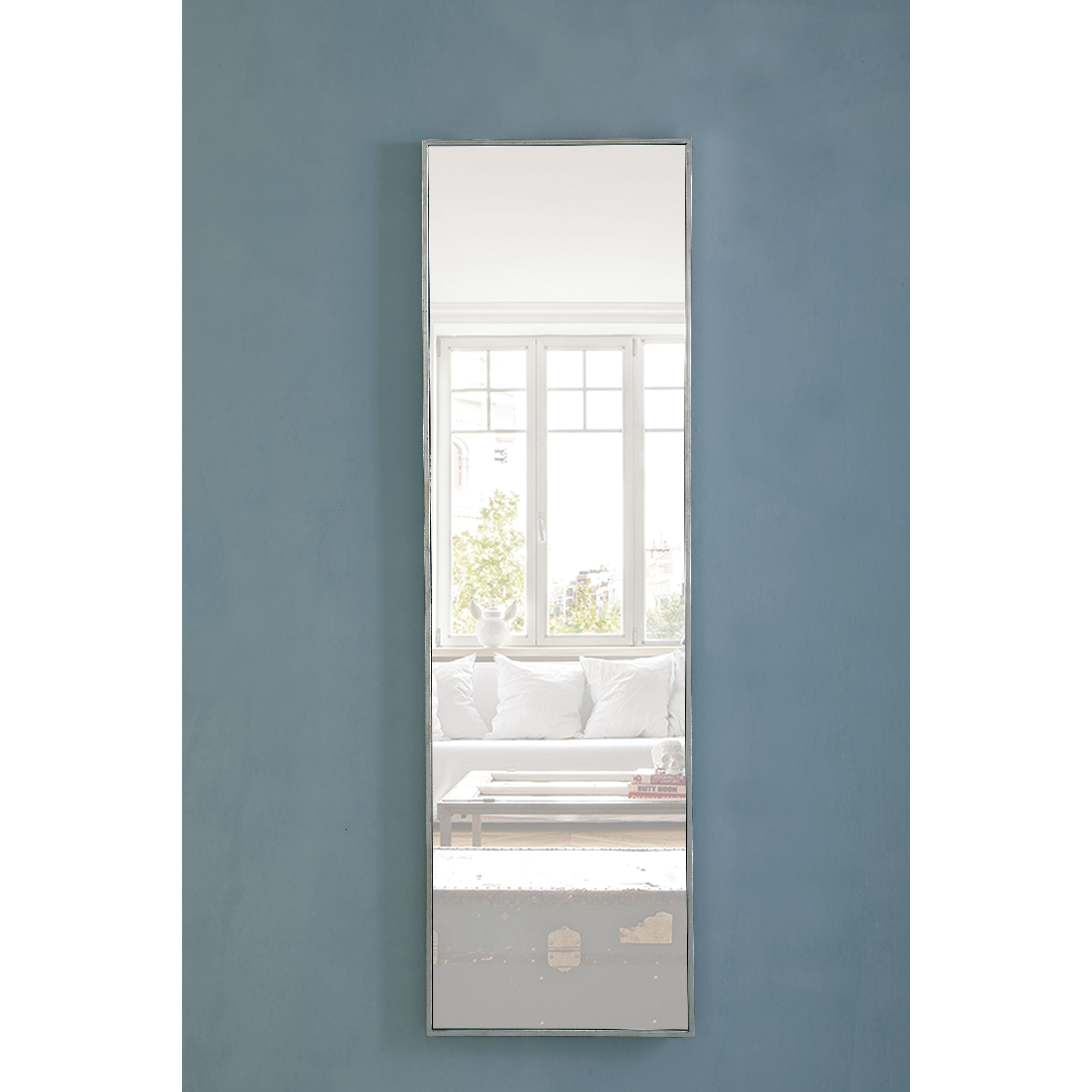 Monet 60 X 18 inch Silver Wall Mirror