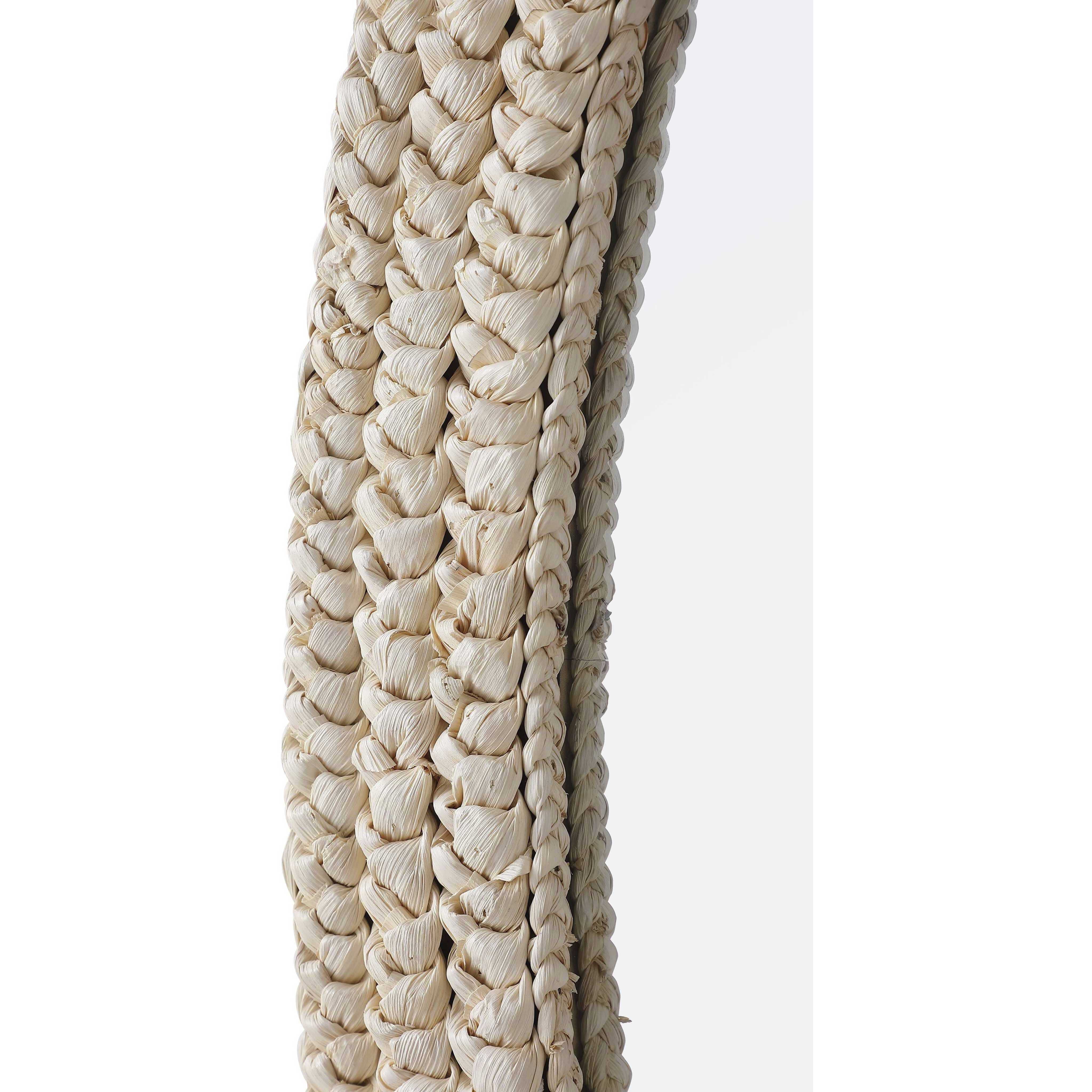 Marlowe 42 X 27 inch Linen White Mirror