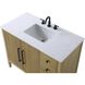 Blakely 42 X 34 inch Linen Oak Bathroom Vanity Cabinet