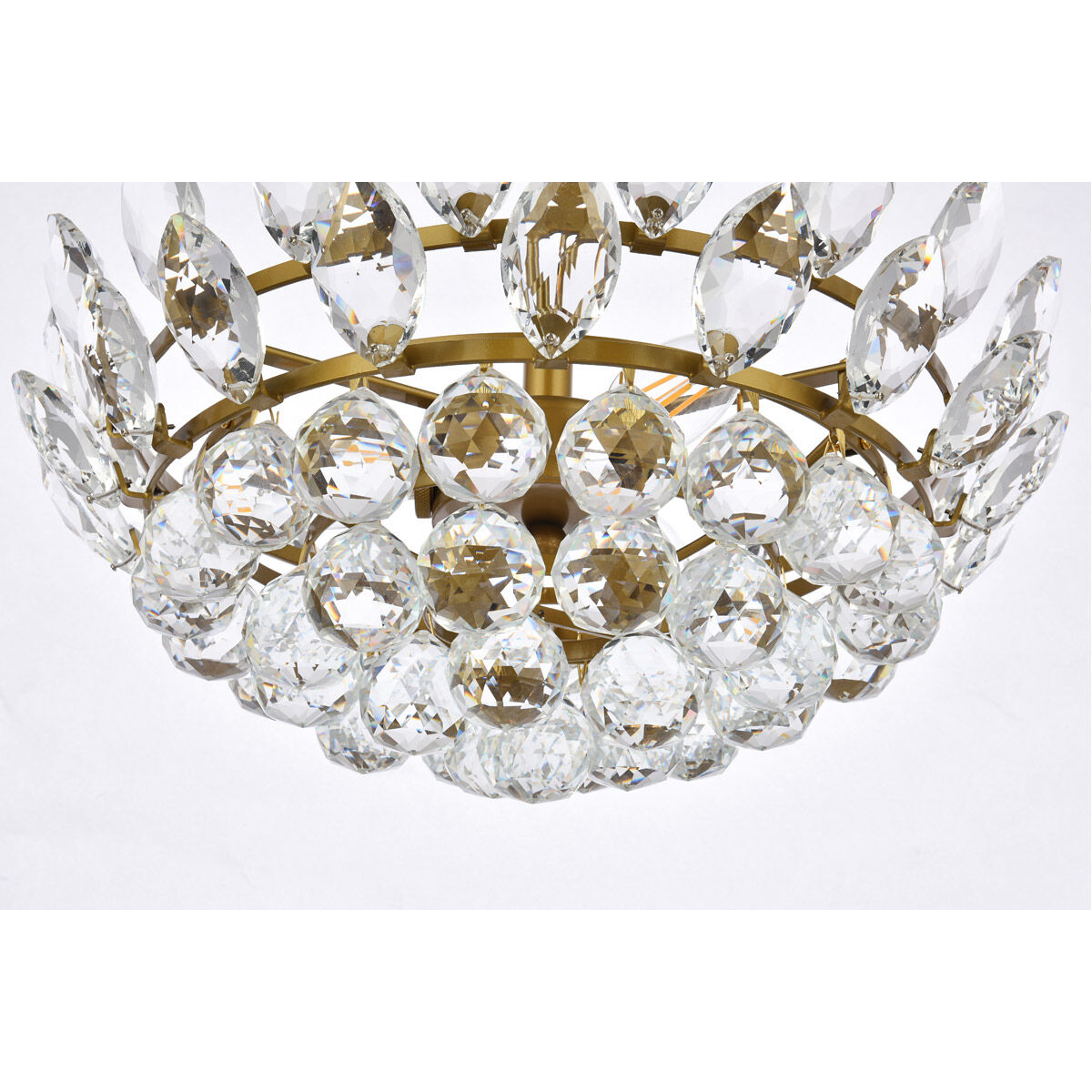 Emilia 3 Light 16 inch Brass Pendant Ceiling Light