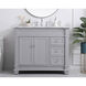 Wesley 42 X 22 X 35 inch Grey Vanity Sink Set