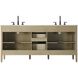 Blakely 72 X 34 inch Linen Oak Bathroom Vanity Cabinet