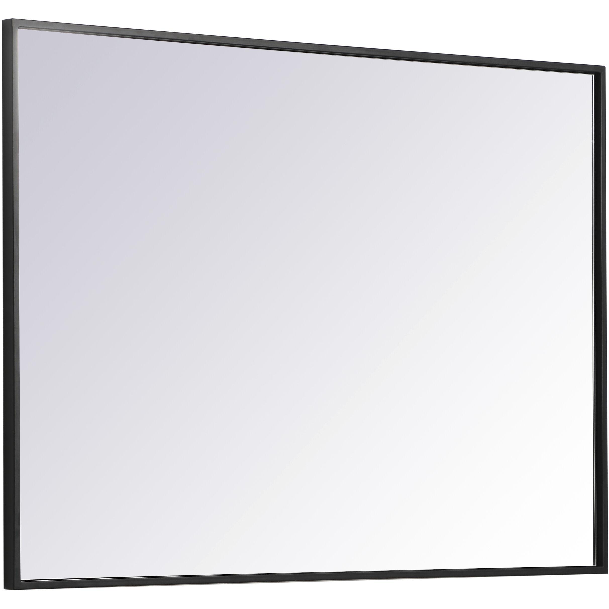 Monet 36 X 27 inch Black Wall Mirror