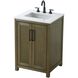 Alina 24 X 35 inch Hazel Oak Bathroom Vanity Cabinet