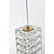 Aston 1 Light 6.5 inch Satin Gold Pendant Ceiling Light