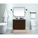 Grant 42 X 19 X 34 inch Expresso Vanity Sink Set