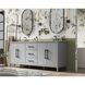 Millie 84 X 35 inch Grey Bathroom Vanity Cabinet